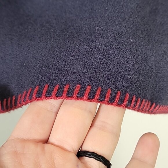 Vintage Limited Women 100% Wool Blazer Size S/M Navy Gold Button Classic Preppy - Picture 14 of 16